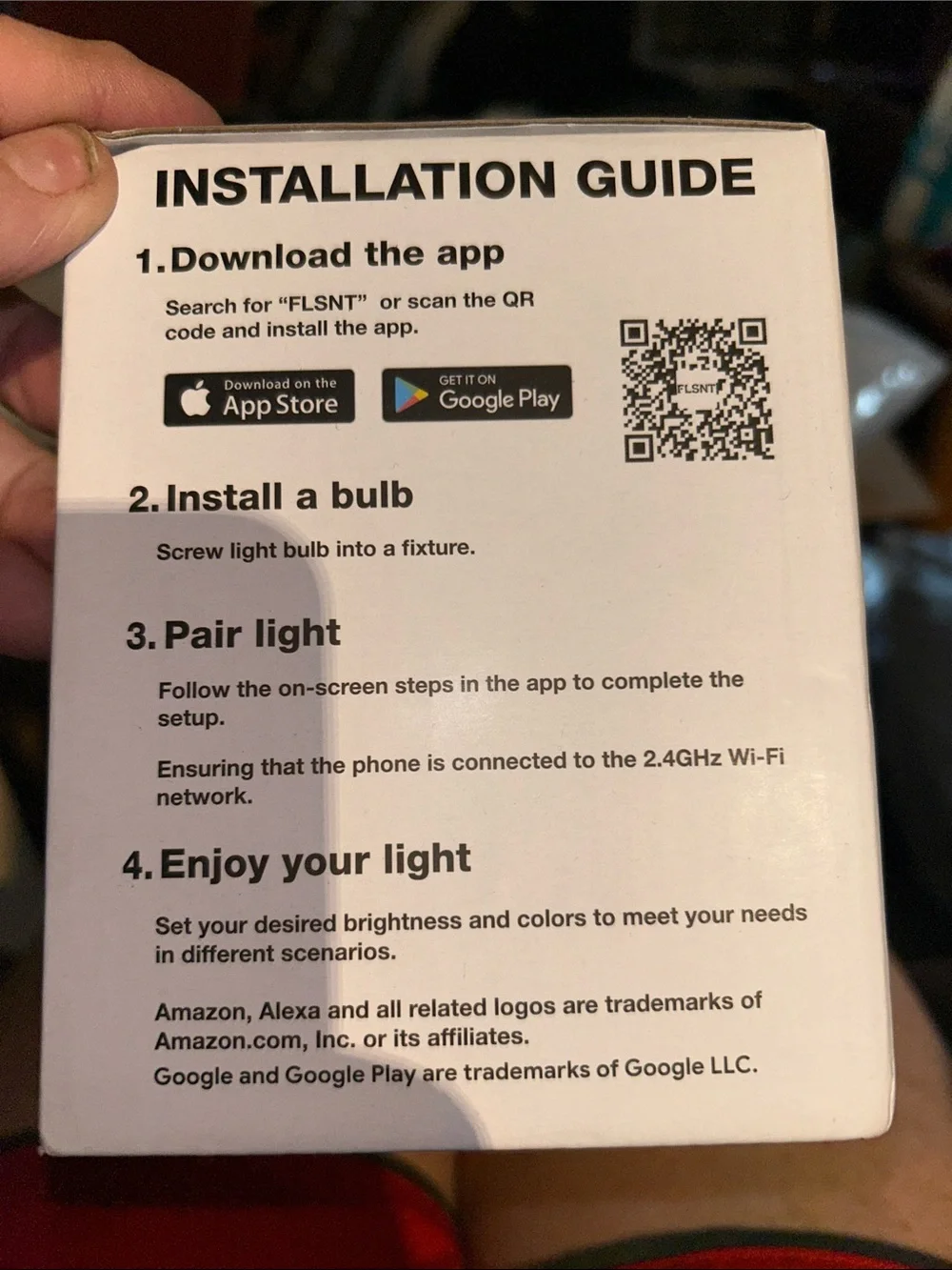 White LED Smart Bulb (RGB) - 2 Pack